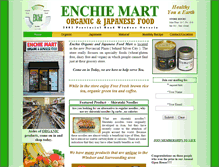 Tablet Screenshot of enchie.com
